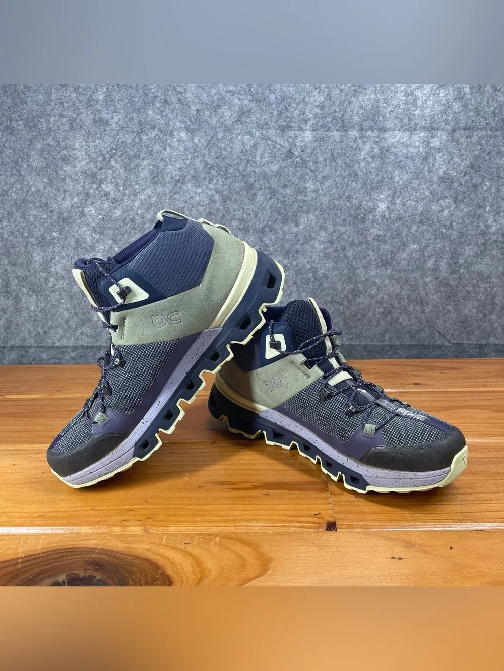On Running Cloudtrax Womens Size 9 Reseda Lavender Mid Hiking Shoes 53.99053